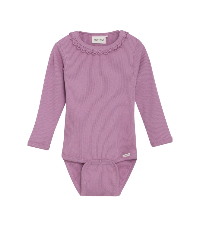 Minymo boxpakjes & rompers 5111 Mauve Orchid 114052