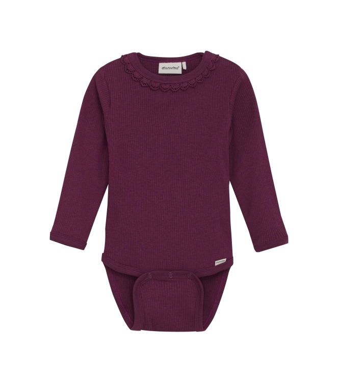 Minymo boxpakjes & rompers 5722 Raspberry Coulis 114052