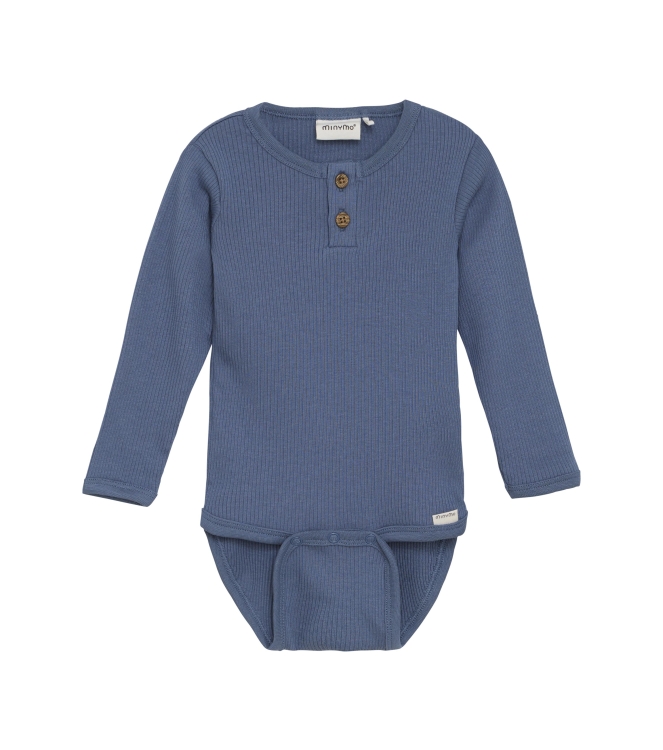 Minymo boxpakjes & rompers 7337 China Blue 114052