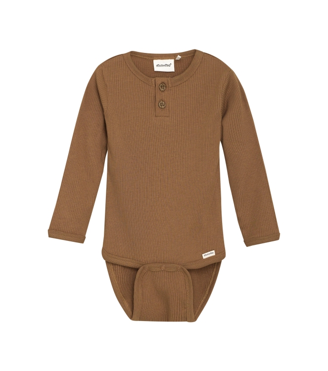 Minymo boxpakjes & rompers 2200 Brown Sugar 114052