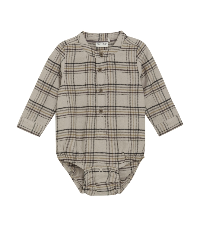 Minymo boxpakjes & rompers 2306 Oxford Tan 114059