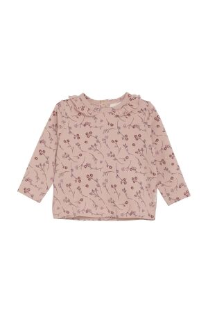 Minymo T-shirt allover print 5240 Misty Roze