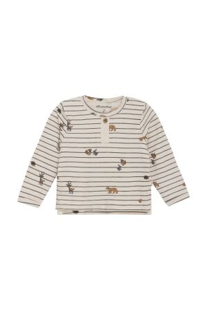 Minymo T-shirt allover print 2015 Sandshell