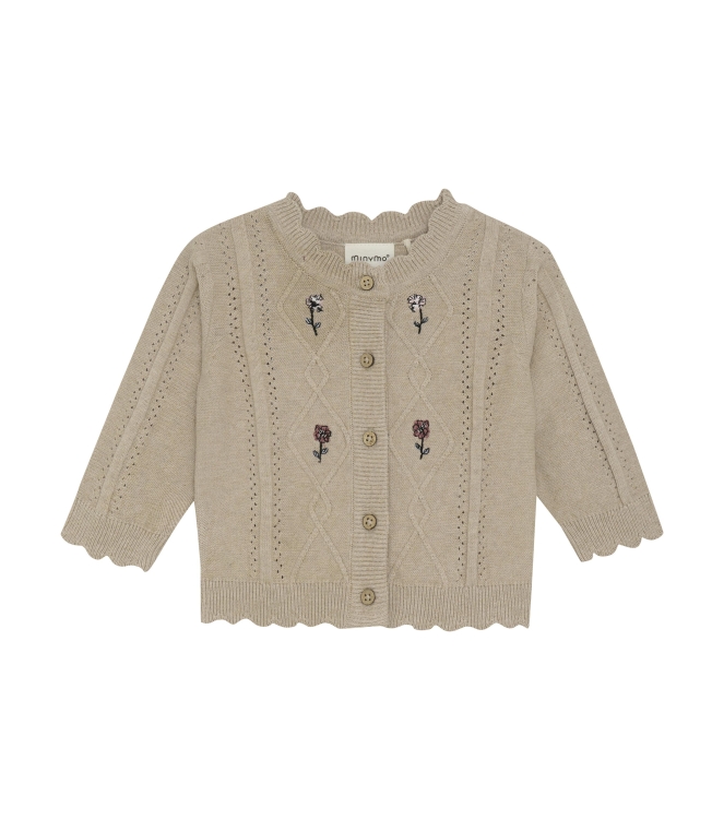 Minymo truien & vesten 2055 Beige Melange 114072