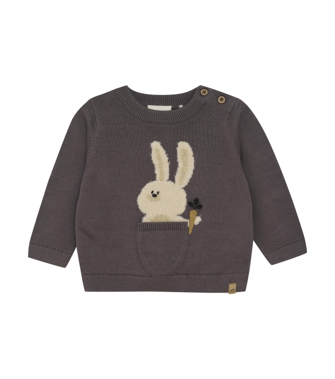 Minymo truien & vesten 1403 Dark Gull Grijs 114073