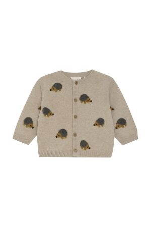 Minymo Vest Gebreid 2055 Beige Melange