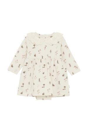 Minymo Jurk met All over print 2015 Sandshell
