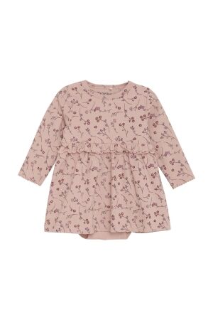 Minymo Jurk met All over print 5240 Misty Roze