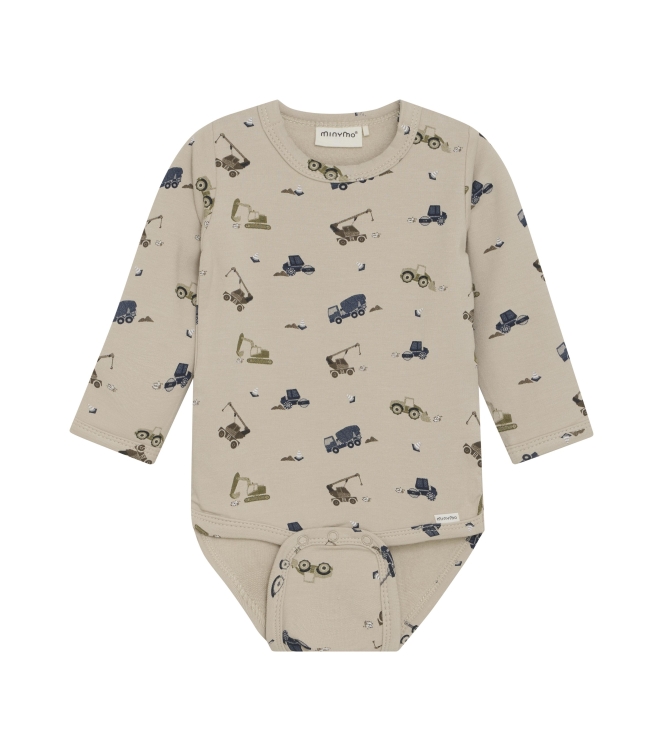 Minymo boxpakjes & rompers 2306 Oxford Tan 114113