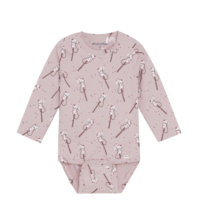 Minymo boxpakjes & rompers 6051 Shadow Gray 114114