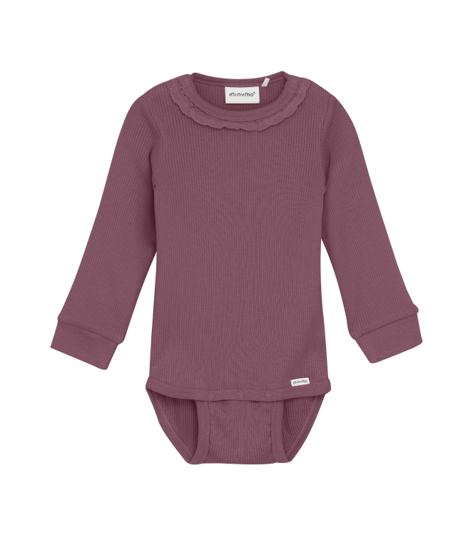 Minymo boxpakjes & rompers 6940 Rose Brown 114115