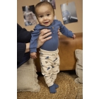 Minymo boxpakjes & rompers 7150 Vintage Indigo 114115