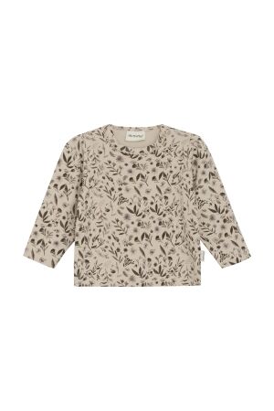Minymo T-shirt allover print Sweat 2209 Smoke Gray