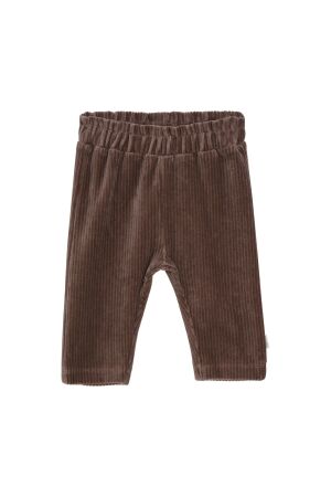 Minymo Broek Velour 2502 Chocolate Chip