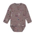 Minymo boxpakjes & rompers 2503 Dark Brown Melange 114169