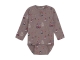 Minymo boxpakjes & rompers 2503 Dark Brown Melange 114169