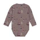 Minymo boxpakjes & rompers 2503 Dark Brown Melange 114169
