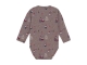 Minymo boxpakjes & rompers 2503 Dark Brown Melange 114169