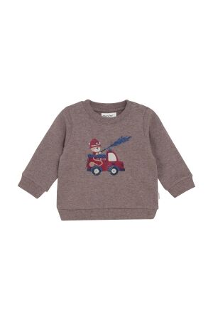 Minymo Sweatshirt 2503 Dark Brown Melange