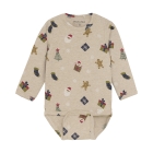 Minymo boxpakjes & rompers 2055 Beige Melange 114173