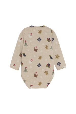 Minymo boxpakjes & rompers 2055 Beige Melange 114173