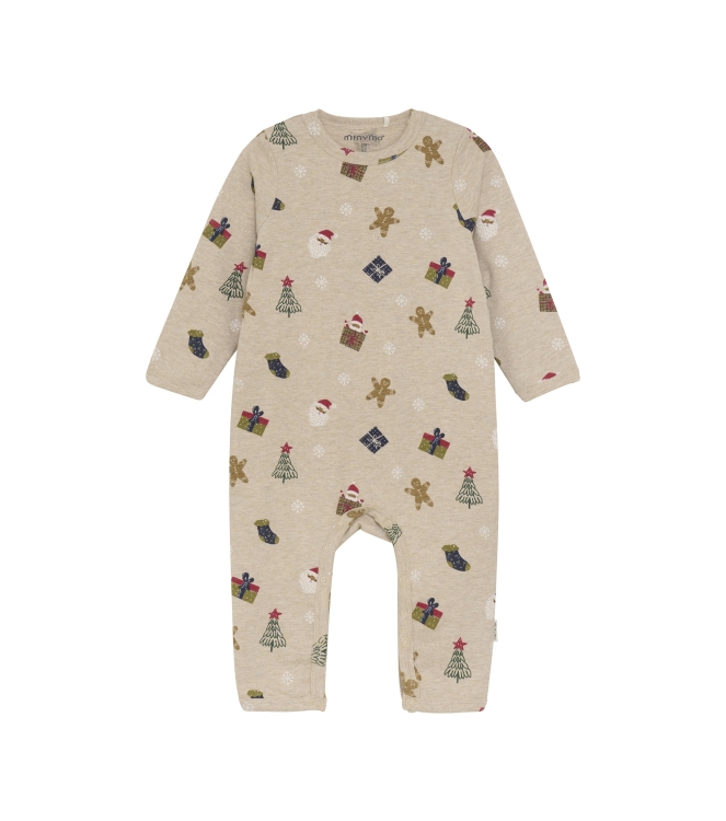 Minymo boxpakjes & rompers 2055 Beige Melange 114176