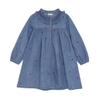 Minymo jurken 7470 Ombre Blue 124020