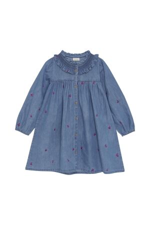 Minymo jurken 7470 Ombre Blue 124020