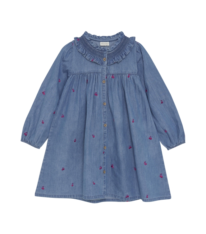 Minymo jurken 7470 Ombre Blue 124020