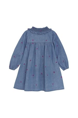 Minymo jurken 7470 Ombre Blue 124020