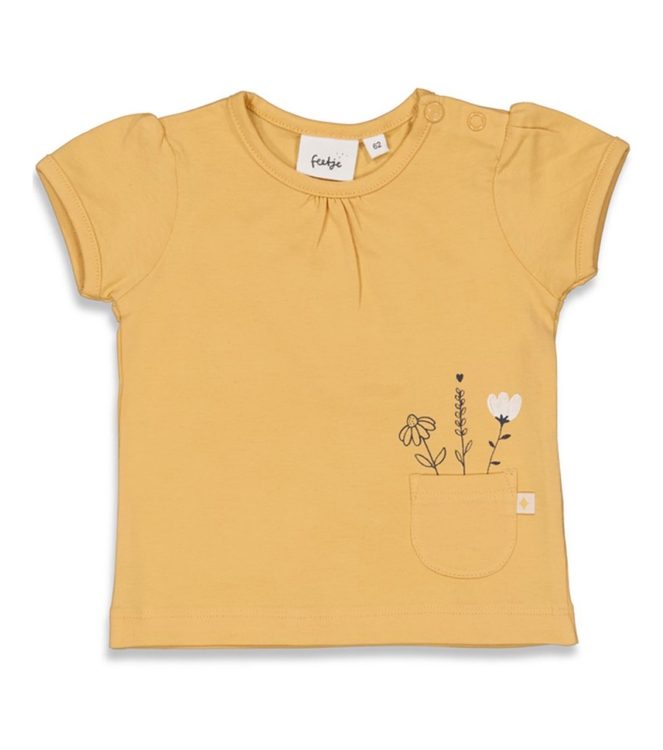 Feetje shirts Okergeel 51700752