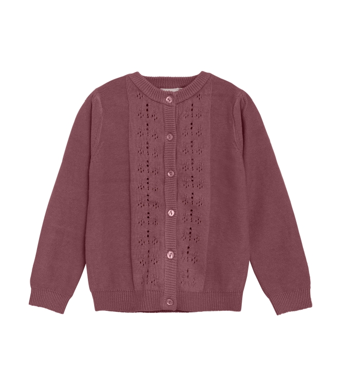 Minymo truien & vesten 4435 Withered Roze 124048