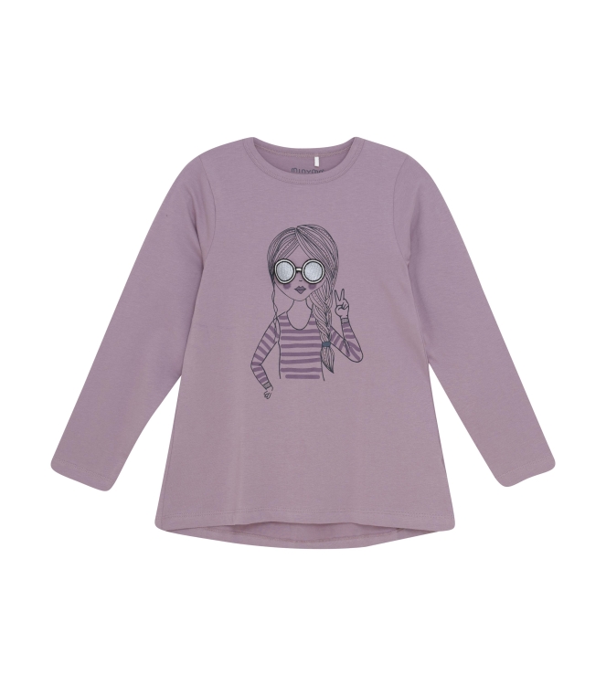 Minymo blouses 4200 WoodRoze 124111