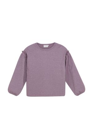 Minymo T-shirt Glitter 6940 Rose Brown