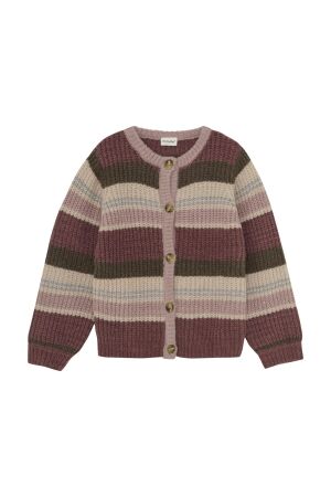 Minymo Vest Gebreid 4200 WoodRoze