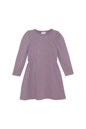 Minymo Jurk Glitter 6940 Rose Brown