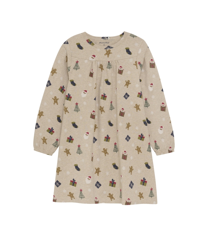 Minymo nachtkleding 2055 Beige Melange 124168