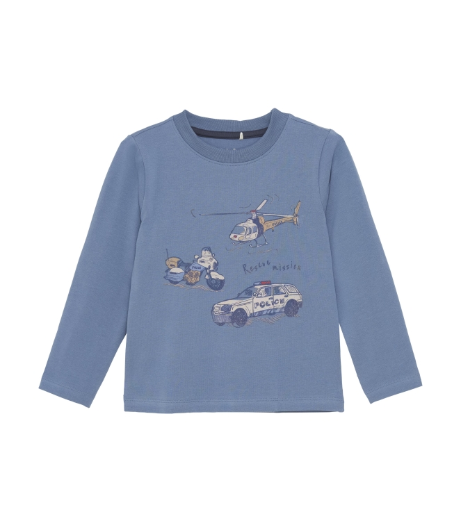 Minymo shirts 7337 China Blue 134001
