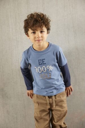 Minymo T-shirt 7337 China Blue