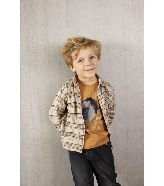 Minymo shirts 2200 Brown Sugar 134032