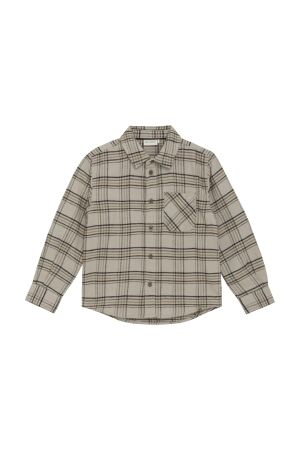 Minymo Overhemd geruit 2306 Oxford Tan