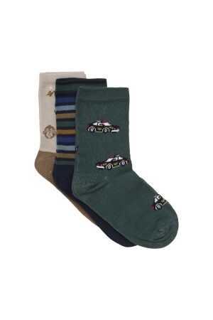 Minymo Sokken 3-Pack 7021 Parisian Night
