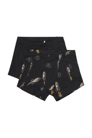 Minymo Boxers 2-Pack met all overprint 1061 Tap Shoe