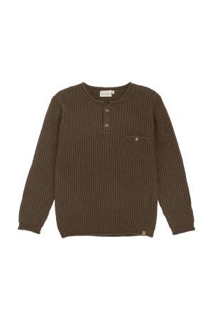 Minymo Trui gebreid 2502 Chocolate Chip