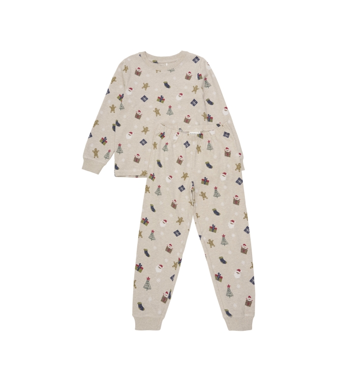 Minymo nachtkleding 2055 Beige Melange 134152