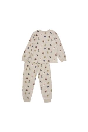 Minymo nachtkleding 2055 Beige Melange 134152
