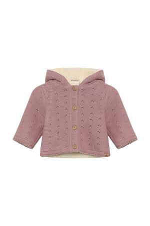 Minymo Jacket Knit w. Teddy Lining 4200 WoodRoze