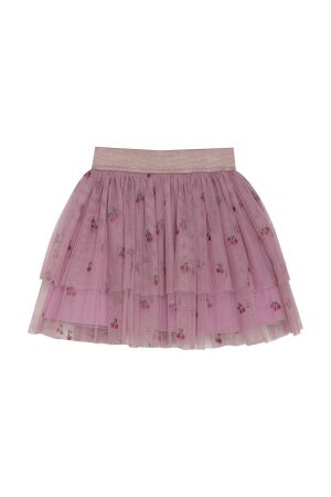Minymo Rok met allover print 5111 Mauve Orchid