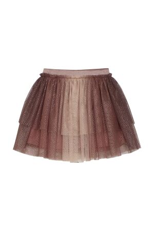 Minymo Rok met glitter 4435 Withered Roze