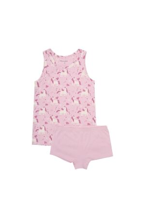 Minymo Ondergoed set met allover print 4856 Bleached Mauve